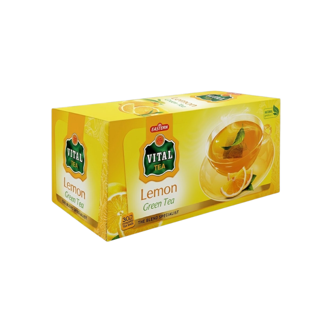 Vital Green Tea With Lemon 30 tea bags buy online USA - 1